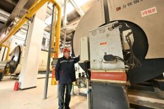 辖区各供热企业开足马力提温供暖