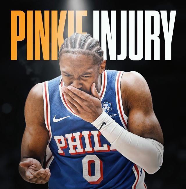 76人球星马克西右手小指肌腱受伤 将缺席三周