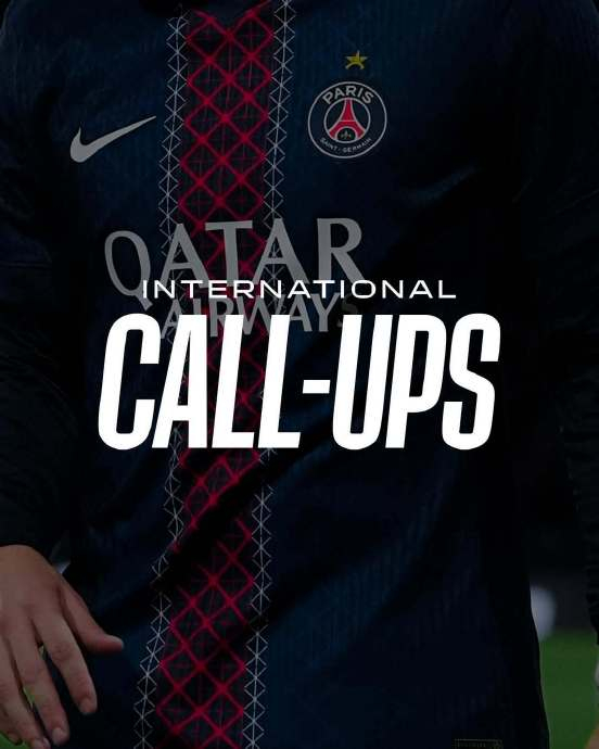 多国球星齐聚国家队征召名单，巴黎圣日耳曼球